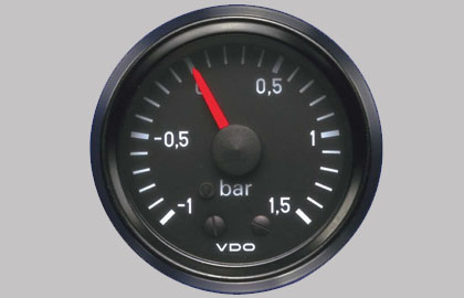 Turbo Charge Gauges -1 tot 1-5Bar